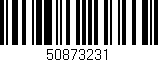 Código de barras (EAN, GTIN, SKU, ISBN): '50873231'
