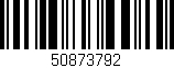 Código de barras (EAN, GTIN, SKU, ISBN): '50873792'