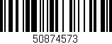 Código de barras (EAN, GTIN, SKU, ISBN): '50874573'