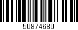 Código de barras (EAN, GTIN, SKU, ISBN): '50874680'