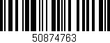 Código de barras (EAN, GTIN, SKU, ISBN): '50874763'