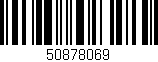 Código de barras (EAN, GTIN, SKU, ISBN): '50878069'