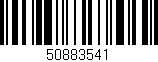 Código de barras (EAN, GTIN, SKU, ISBN): '50883541'