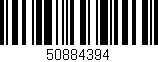 Código de barras (EAN, GTIN, SKU, ISBN): '50884394'