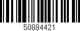 Código de barras (EAN, GTIN, SKU, ISBN): '50884421'