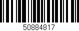 Código de barras (EAN, GTIN, SKU, ISBN): '50884817'