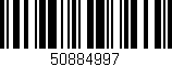 Código de barras (EAN, GTIN, SKU, ISBN): '50884997'