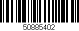 Código de barras (EAN, GTIN, SKU, ISBN): '50885402'