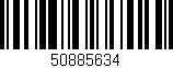 Código de barras (EAN, GTIN, SKU, ISBN): '50885634'