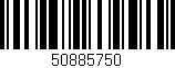 Código de barras (EAN, GTIN, SKU, ISBN): '50885750'