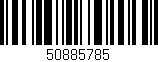 Código de barras (EAN, GTIN, SKU, ISBN): '50885785'