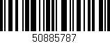 Código de barras (EAN, GTIN, SKU, ISBN): '50885787'