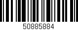 Código de barras (EAN, GTIN, SKU, ISBN): '50885884'