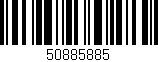Código de barras (EAN, GTIN, SKU, ISBN): '50885885'