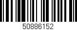 Código de barras (EAN, GTIN, SKU, ISBN): '50886152'