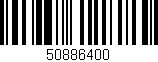 Código de barras (EAN, GTIN, SKU, ISBN): '50886400'