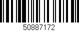 Código de barras (EAN, GTIN, SKU, ISBN): '50887172'