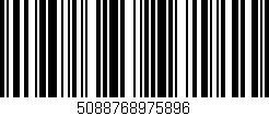 Código de barras (EAN, GTIN, SKU, ISBN): '5088768975896'