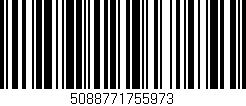 Código de barras (EAN, GTIN, SKU, ISBN): '5088771755973'