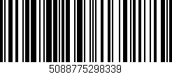 Código de barras (EAN, GTIN, SKU, ISBN): '5088775298339'