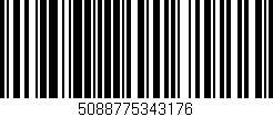 Código de barras (EAN, GTIN, SKU, ISBN): '5088775343176'