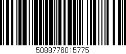 Código de barras (EAN, GTIN, SKU, ISBN): '5088776015775'