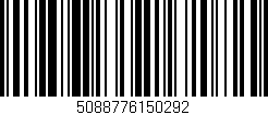 Código de barras (EAN, GTIN, SKU, ISBN): '5088776150292'