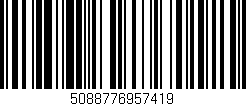 Código de barras (EAN, GTIN, SKU, ISBN): '5088776957419'