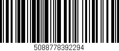 Código de barras (EAN, GTIN, SKU, ISBN): '5088778392294'