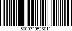 Código de barras (EAN, GTIN, SKU, ISBN): '5088778526811'