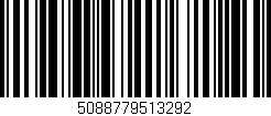 Código de barras (EAN, GTIN, SKU, ISBN): '5088779513292'