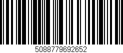 Código de barras (EAN, GTIN, SKU, ISBN): '5088779692652'