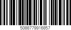 Código de barras (EAN, GTIN, SKU, ISBN): '5088779916857'