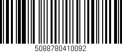 Código de barras (EAN, GTIN, SKU, ISBN): '5088780410092'