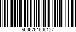 Código de barras (EAN, GTIN, SKU, ISBN): '5088781800137'