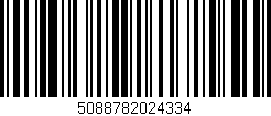 Código de barras (EAN, GTIN, SKU, ISBN): '5088782024334'
