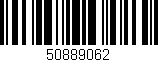 Código de barras (EAN, GTIN, SKU, ISBN): '50889062'