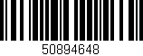 Código de barras (EAN, GTIN, SKU, ISBN): '50894648'