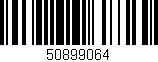Código de barras (EAN, GTIN, SKU, ISBN): '50899064'