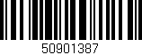 Código de barras (EAN, GTIN, SKU, ISBN): '50901387'