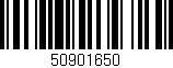 Código de barras (EAN, GTIN, SKU, ISBN): '50901650'