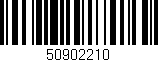 Código de barras (EAN, GTIN, SKU, ISBN): '50902210'