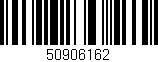 Código de barras (EAN, GTIN, SKU, ISBN): '50906162'