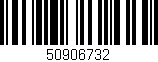 Código de barras (EAN, GTIN, SKU, ISBN): '50906732'