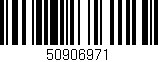 Código de barras (EAN, GTIN, SKU, ISBN): '50906971'