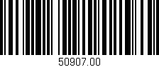Código de barras (EAN, GTIN, SKU, ISBN): '50907.00'