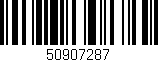 Código de barras (EAN, GTIN, SKU, ISBN): '50907287'