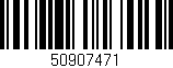 Código de barras (EAN, GTIN, SKU, ISBN): '50907471'