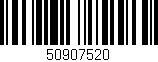 Código de barras (EAN, GTIN, SKU, ISBN): '50907520'