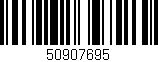 Código de barras (EAN, GTIN, SKU, ISBN): '50907695'
